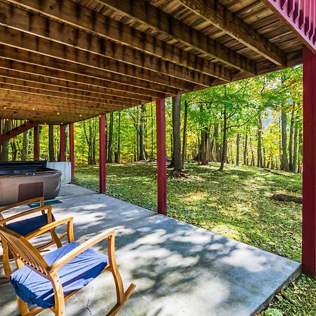 Hot Tub, Large Deck, Wifi, Fire Pit At Chalet Cabin Morton Grove Exterior foto